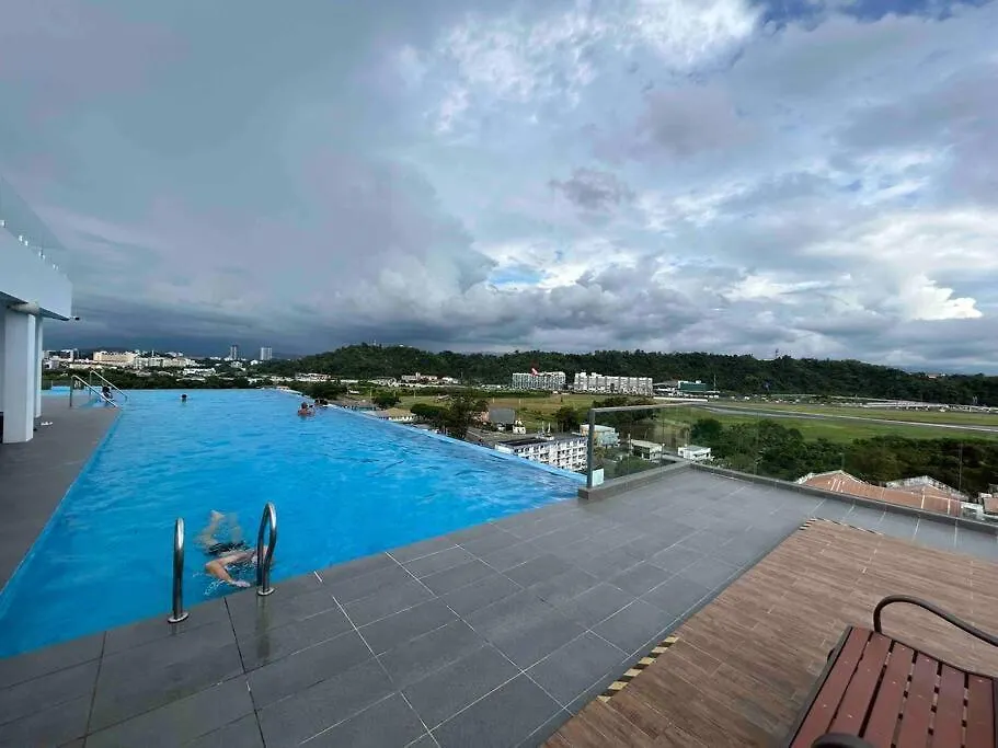 Aru Cozy Home 2Br With Infinity Pool @ Aru Suites Kota Kinabalu Apartment